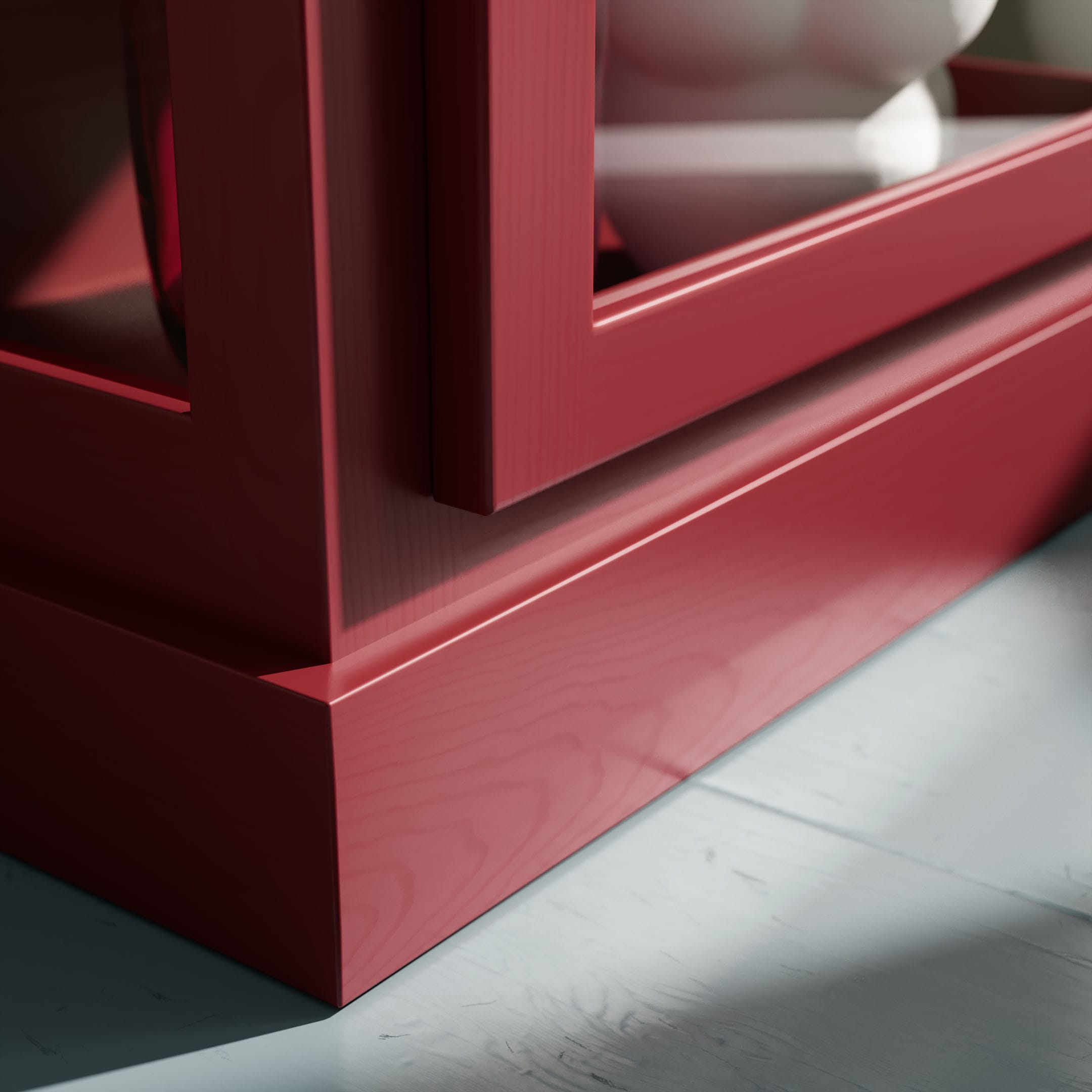 Lindebjerg Design Color N2 Cherry Bottom profile