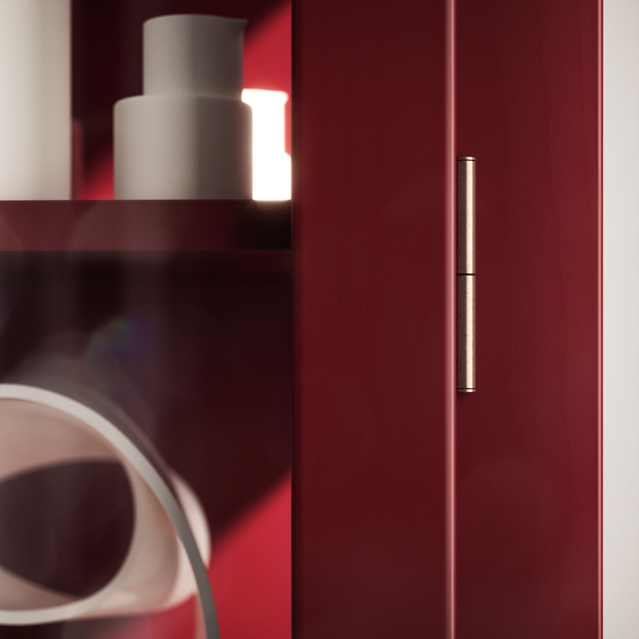 Lindebjerg Design Color N2 Cherry Hinges